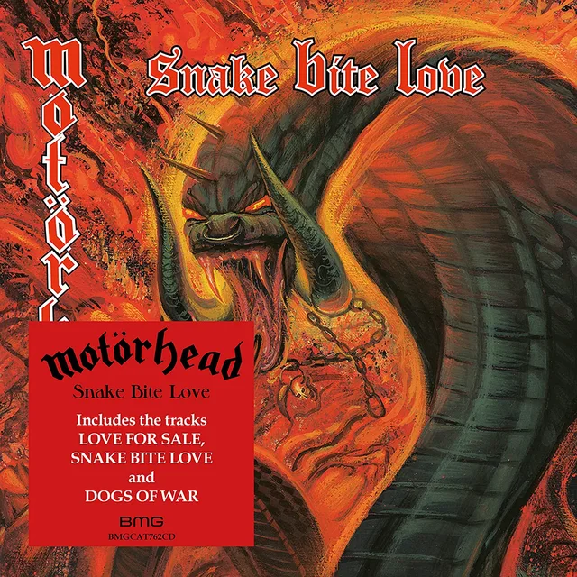 Motörhead Snake Bite Love (CD) 