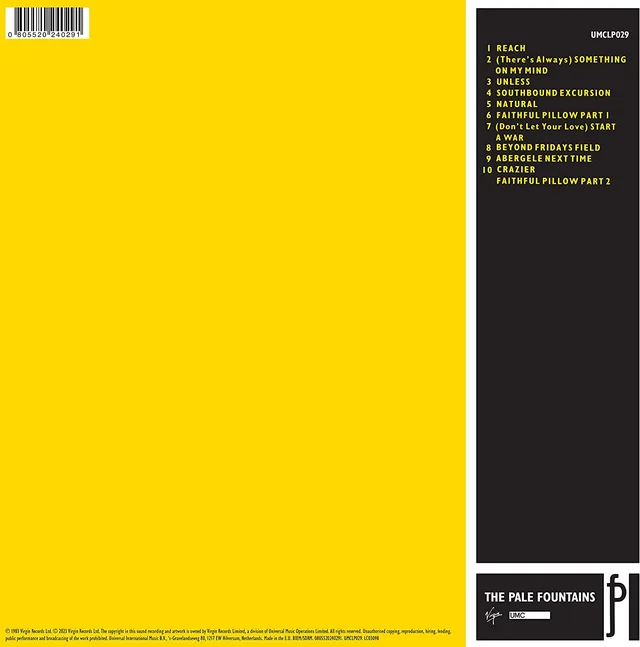 The Pale Fountains Pacific Street (LP) 