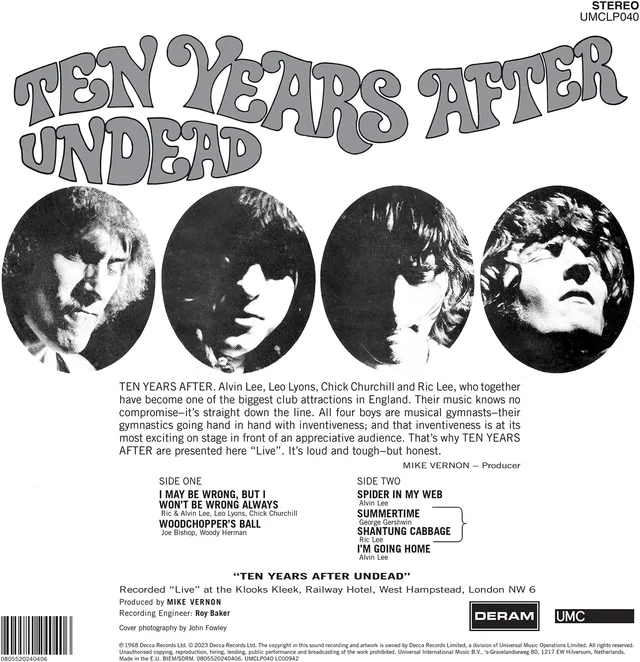 Ten Years After Undead (LP) 