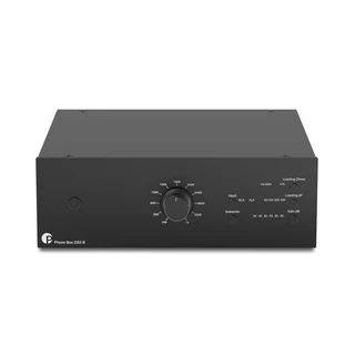 Pro-Ject Phono Box DS3 B, svart Fullbalansert MM/MC RIAA-trinn
