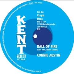 Connie Austin/Charles Spurling Ball Of Fire/You've Got Love On Top…(7")