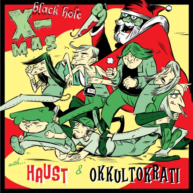 Haust/Okkultokrati Black Hole X-Mas - LTD (7") 