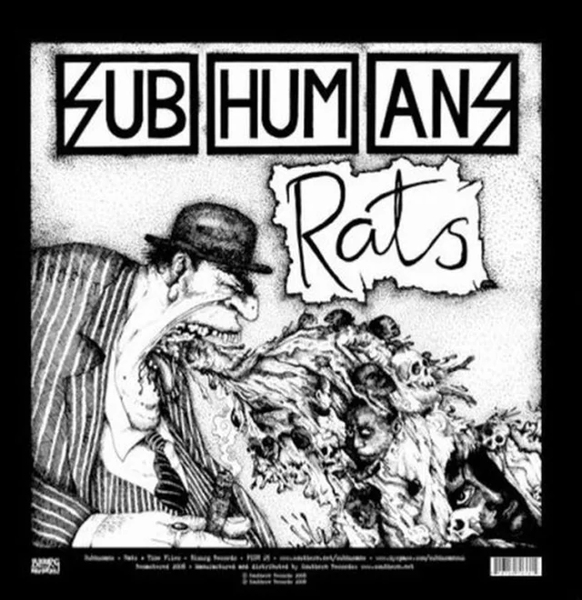 Subhumans Time Flies + Rats - LTD (LP) 