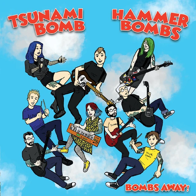 Tsunami Bomb & The Hammerbombs Bombs Away! (7") 
