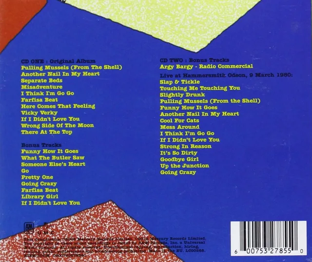 Squeeze Argy Bargy - Deluxe Edition (2CD) 