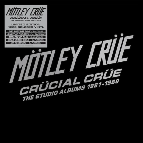 Mötley Crüe Crücial Crüe: The Studio Albums… (5LP) 