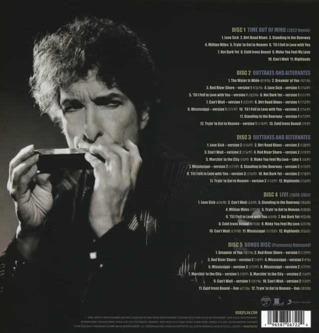 Bob Dylan Fragments - Time Out Of Mind… (5CD) 