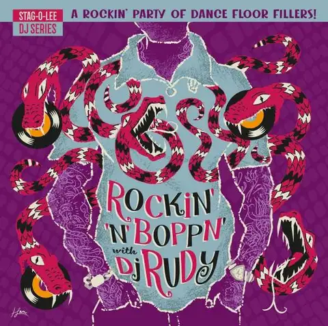 Diverse Artister Rockin' & Boppn' With DJ Rudy (2LP) 