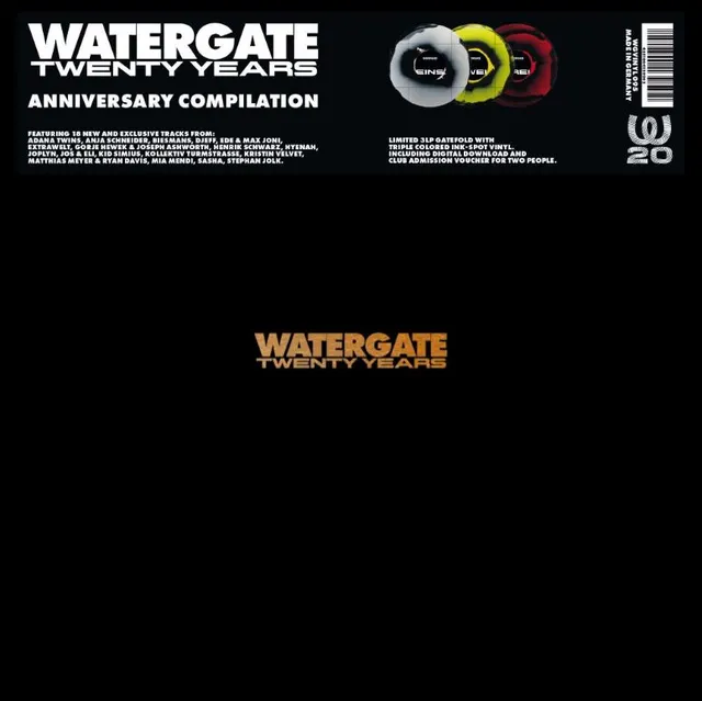 Diverse Artister Watergate 20 Years - LTD (3LP) 