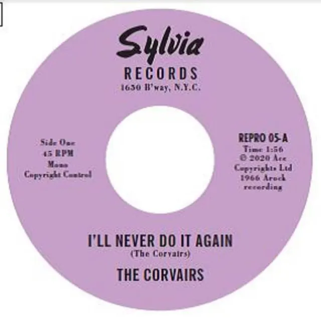 The Corvairs I'll Never Do It Again - LTD (7") 