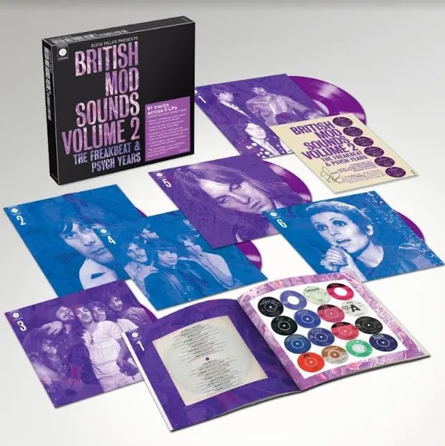 Diverse Artister British Mod Sounds Of The…Vol 2 (6LP) 