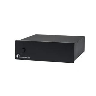 Pro-Ject Phono Box S2, svart MM/MC RIAA-trinn