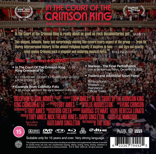 King Crimson King Crimson At 50 (BD+DVD) 