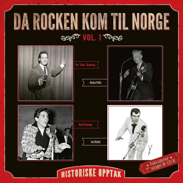 Diverse Artister Da Rocken Kom Til Norge Vol. 1 (2LP+7") 