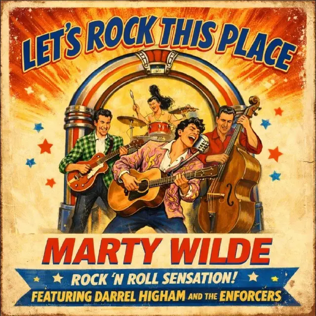Marty Wilde Let's Rock This Place (LP) 