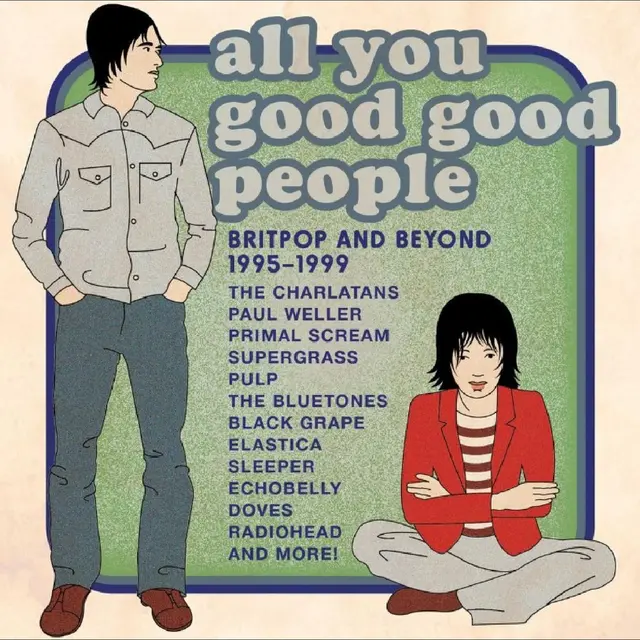 Diverse Artister All You Good Good People: Britpop… (4CD) 