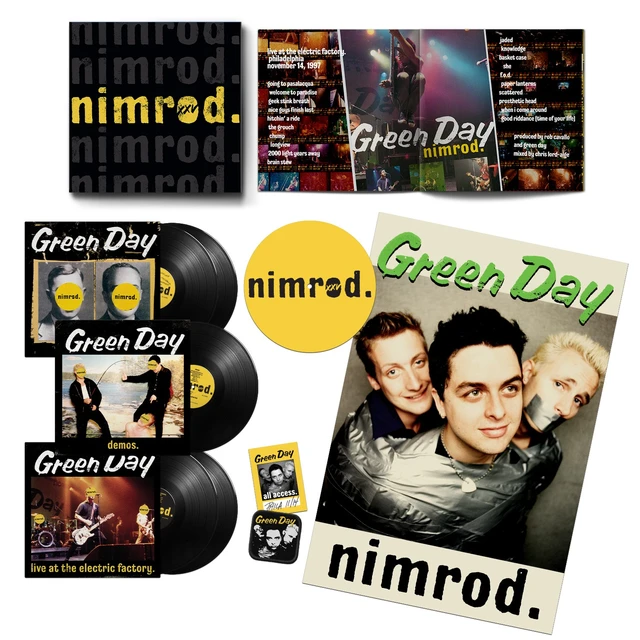 Green Day Nimrod: 25th Anniversary Edition (5LP) 