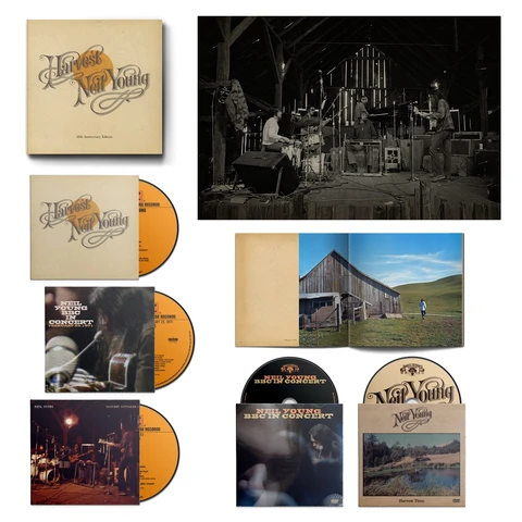 Neil Young Harvest: 50th Anniversary… (3CD+2DVD)