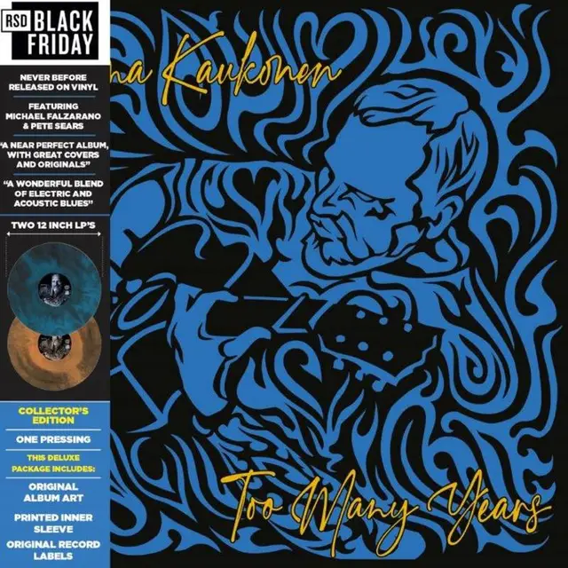 Jorma Kaukonen Too Many Years - RSD (2LP) 