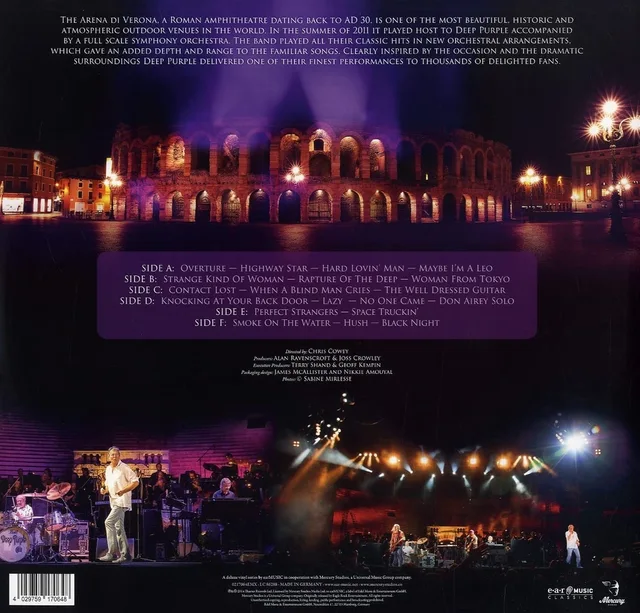 Deep Purple Live In Verona (3LP) 