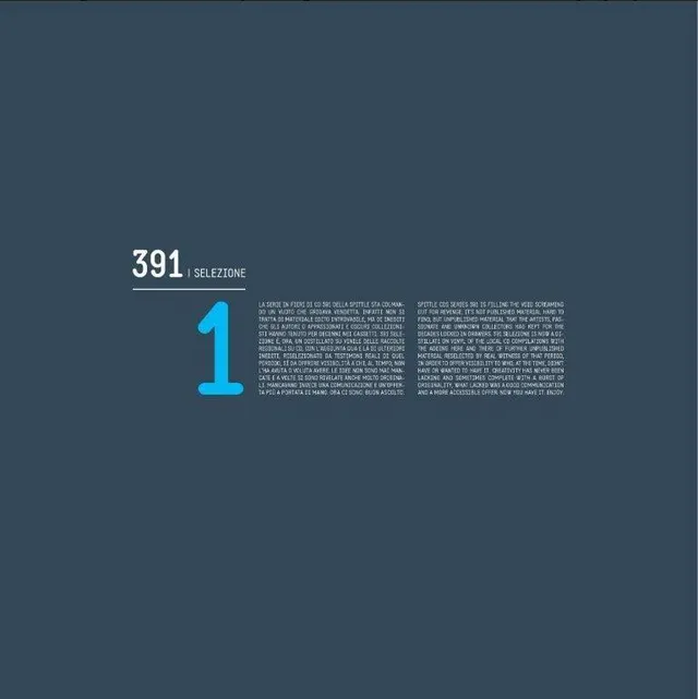 Diverse Artister 391 Selezione 1 (LP) 