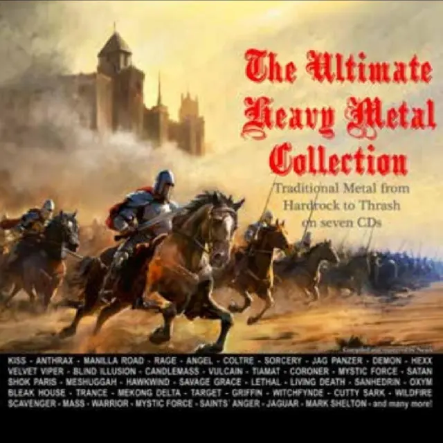 Diverse Artister The Ultimate Heavy Metal… (7CD) 