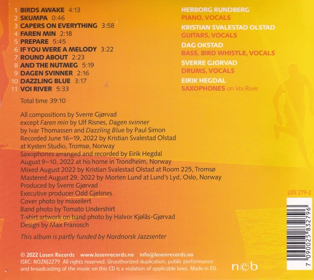 Sverre Gjørvad Here Comes The Sun (CD) 