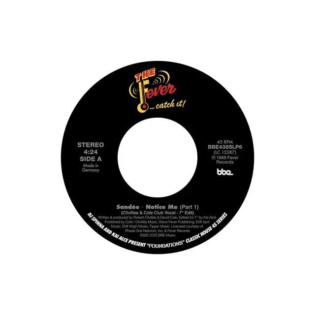 Sandee Notice Me - LTD (7") 