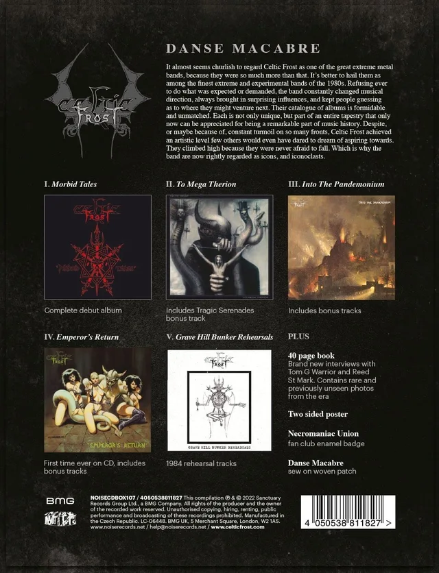 Celtic Frost Danse Macabre (5CD) 