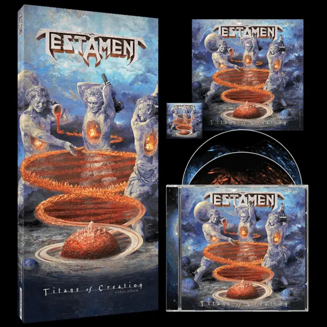 Testament Titans Of Creation - Longbox (CD+BD) 