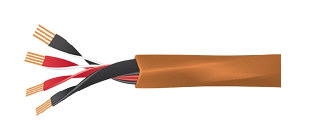 Wireworld Mini Eclipse 8, 2x2 m Stereosett høyttalerkabel, bananplugger 