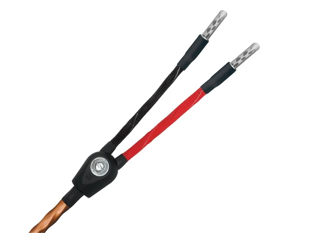 Wireworld Mini Eclipse 8, 2x2 m Stereosett høyttalerkabel, bananplugger 