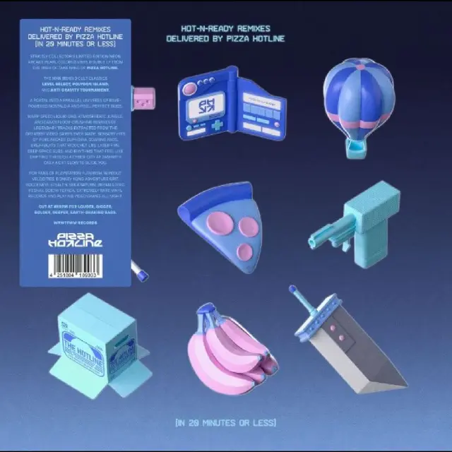 Pizza Hotline Hot-N-Ready Remixes Delivered By… (2LP) 