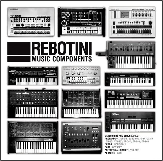 Arnaud Rebotini Music Components (2LP) 