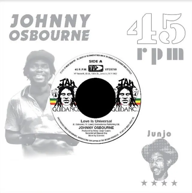 Johnny Osbourne/Roots Radics Love Is Universal (7") 