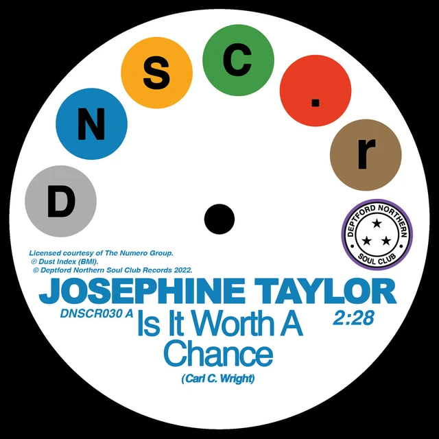 Josephine Taylor/Krystal Generation Is It Worth A Chance/Satisfied (7") 
