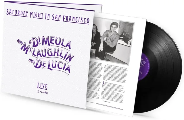 Al Di Meola/John McLaughlin/P. De Lucia Saturday Night In San Francisco (LP) 