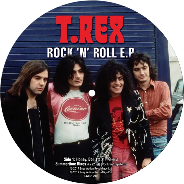 T. Rex Rock N Roll EP - LTD (7") 