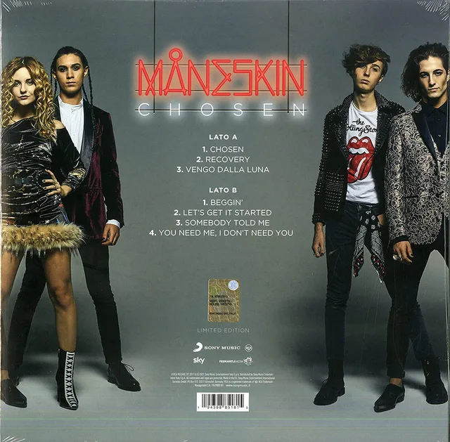 Måneskin Chosen EP (LP) 