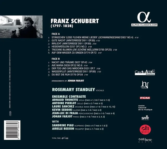Rosemary Standley/Ensemble Contrast Schubert In Love (LP) 