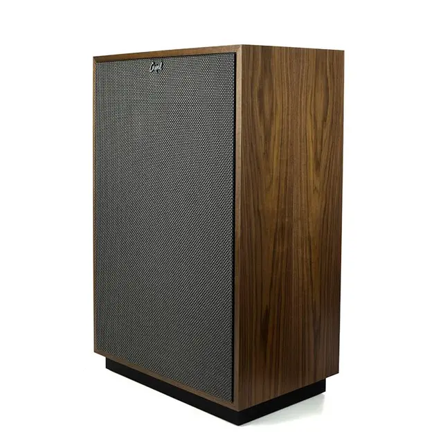 Klipsch Cornwall IV, valnøtt 3-veis hornhøyttaler, 15" bass, 102 dB 