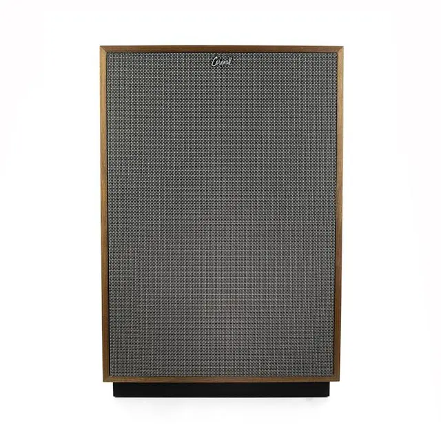 Klipsch Cornwall IV, valnøtt 3-veis hornhøyttaler, 15" bass, 102 dB 
