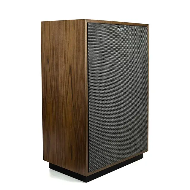 Klipsch Cornwall IV, valnøtt 3-veis hornhøyttaler, 15" bass, 102 dB 