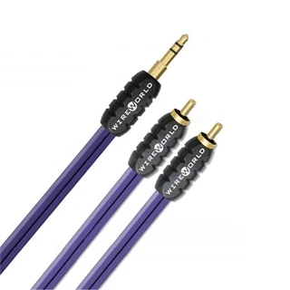 Wireworld Pulse signalkabel 1,5 m Stereo 3,5 mm minijack til 2 x RCA
