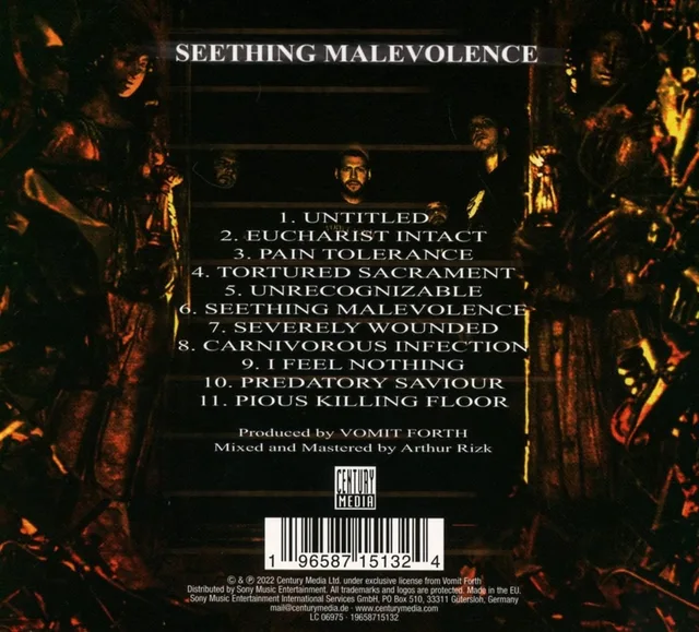 Vomit Forth Seething Malevolence (CD) 