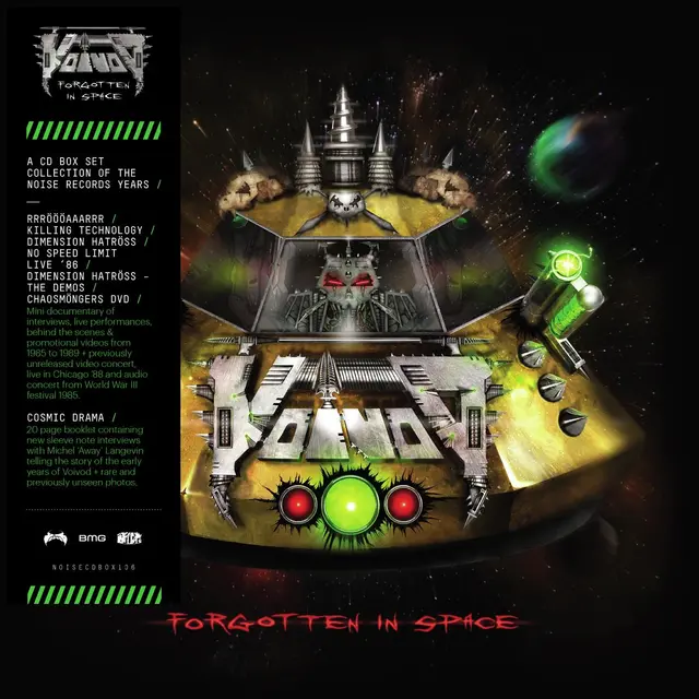 Voivod Forgotten In Space (5CD+DVD) 