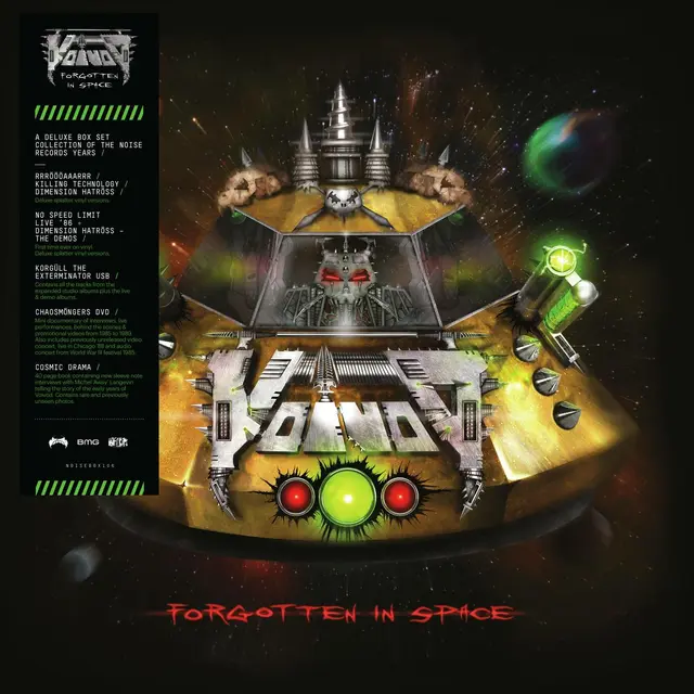 Voivod Forgotten In Space (5CD+DVD+USB) 