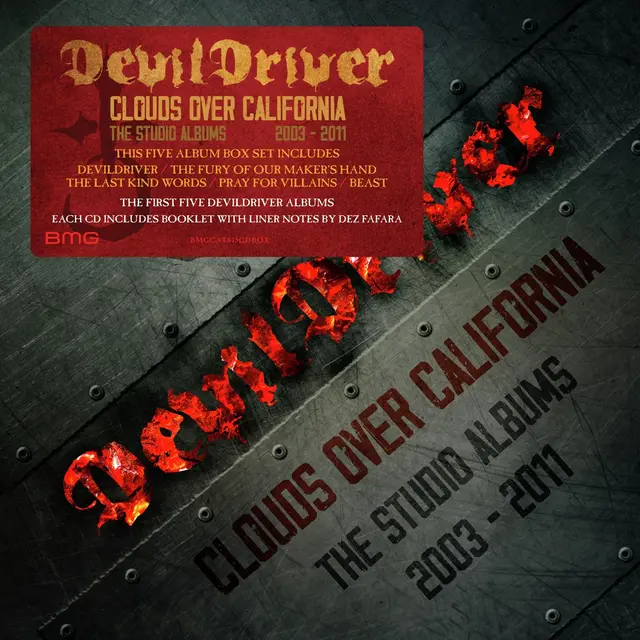 DevilDriver Clouds Over California: The Studio…(5CD) 