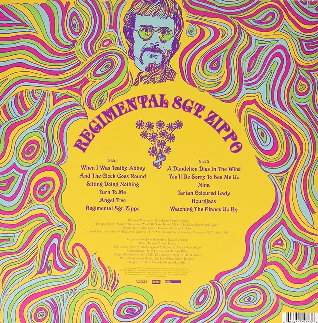 Elton John Regimental Sgt. Zippo (LP) 