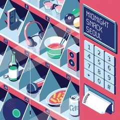 Diverse Artister Midnight Snack Seoul Vol. 1 (LP)
